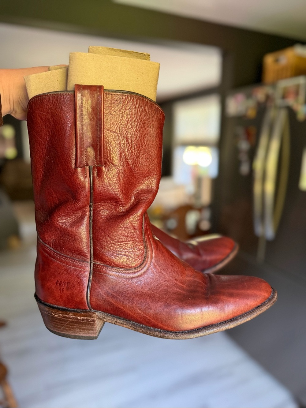 Vintage 70s Men’s Frye Cowboy/Dressup Boots